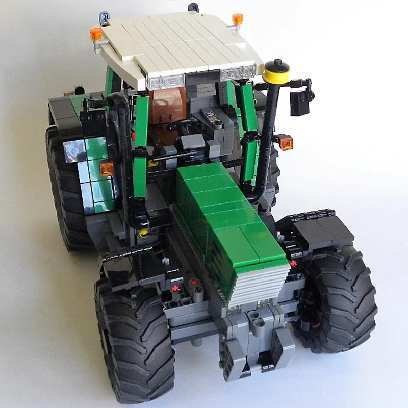 NEW Farm Tractor Building Block MOC-25708 Truck Toy Model Birthday Gift