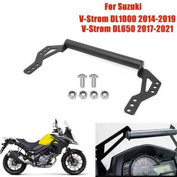 Per Suzuki Vstrom V Strom DL1000 DL650 DL 650 Accessorio Moto Supporto Del Telefono Mobile Del Basamento di Navigazione GPS Staffa di Montaggio Del Telefono