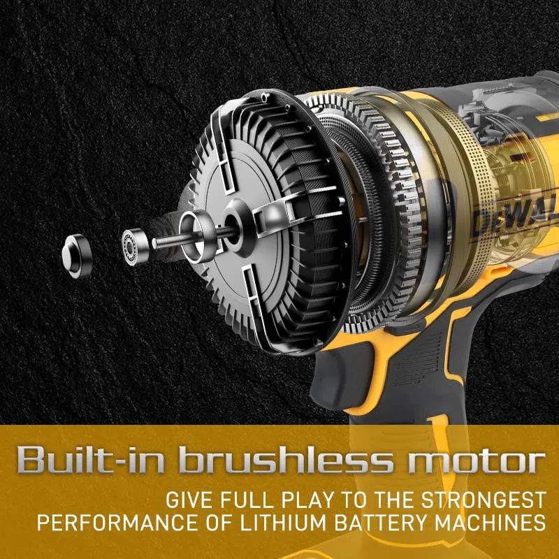 DEWALT DCF900 Slagmoersleutel 1/2 "Inch Hoog Koppel Met Hog Ring Aambeeld 20V Borstelloze Accusleutel Dewalt Power Tools