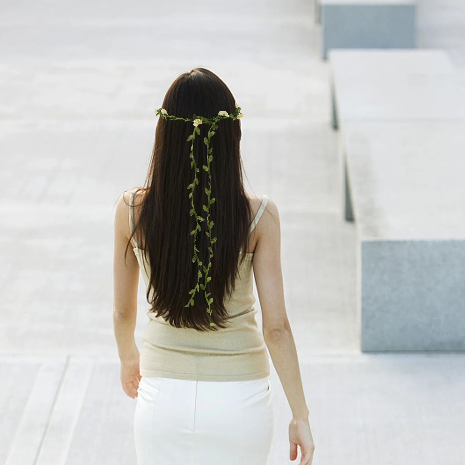 

Венок Тиара Венки Цветочная гирлянда Цветочный реквизит для фотосессии Повязка на голову Аксессуары для волос Повязка для волос