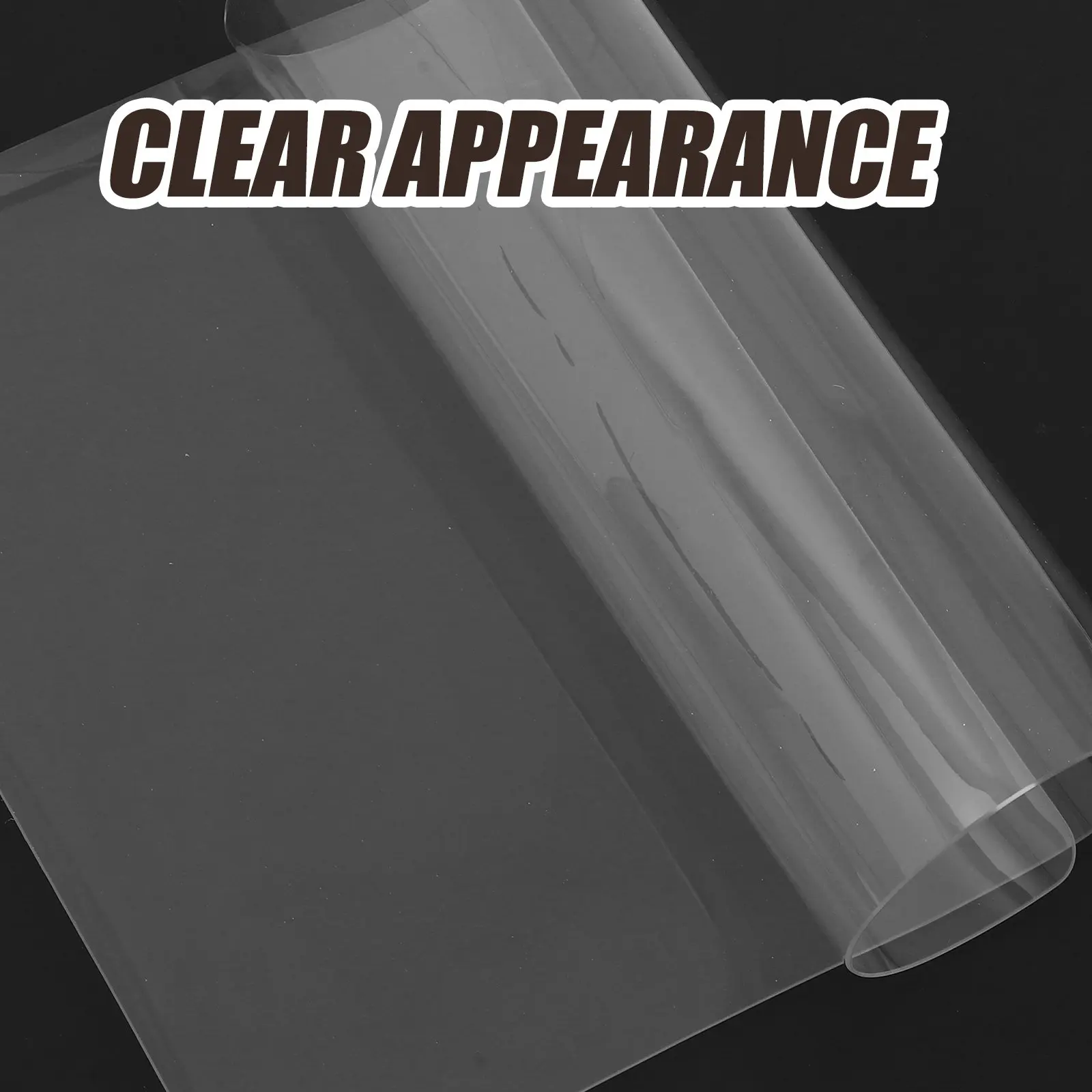 Clear Table Protector Transparent Desk Mat Writing Desk Pad Rectangle Keyboard Mat Home Kitchen Office Use Desktop Protector