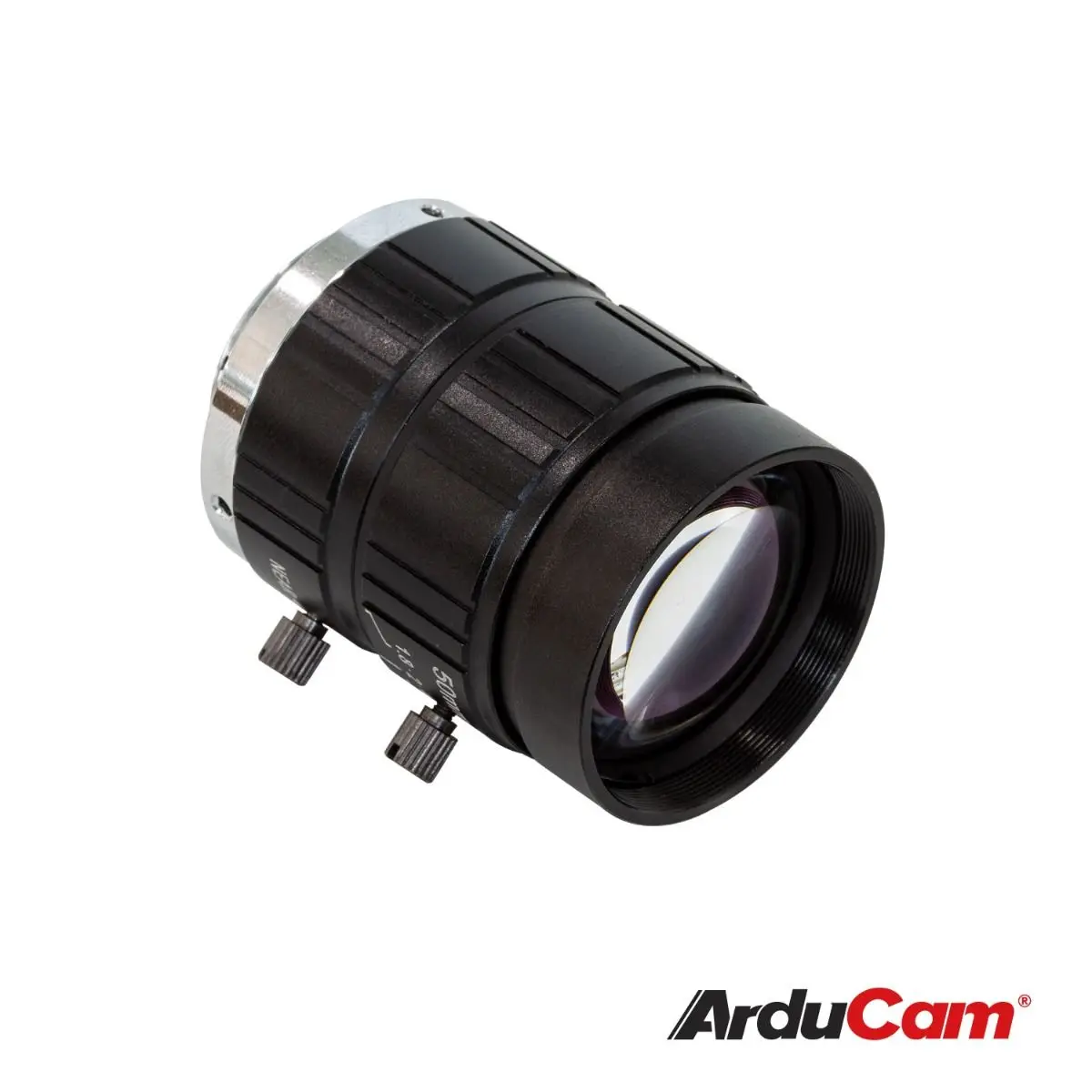 Arducam C-Mount Lens para Raspberry Pi câmera de alta qualidade, 50mm de comprimento focal com foco manual e abertura ajustável