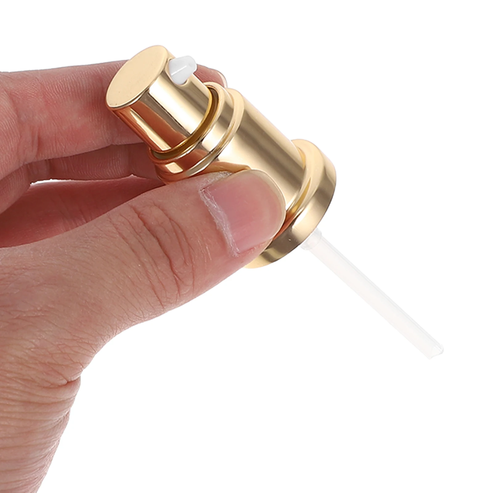 

2pcs Liquid Foundation Emulsion Container Plastic Dispenser Replacement For Foundation Bottle Lotion Head