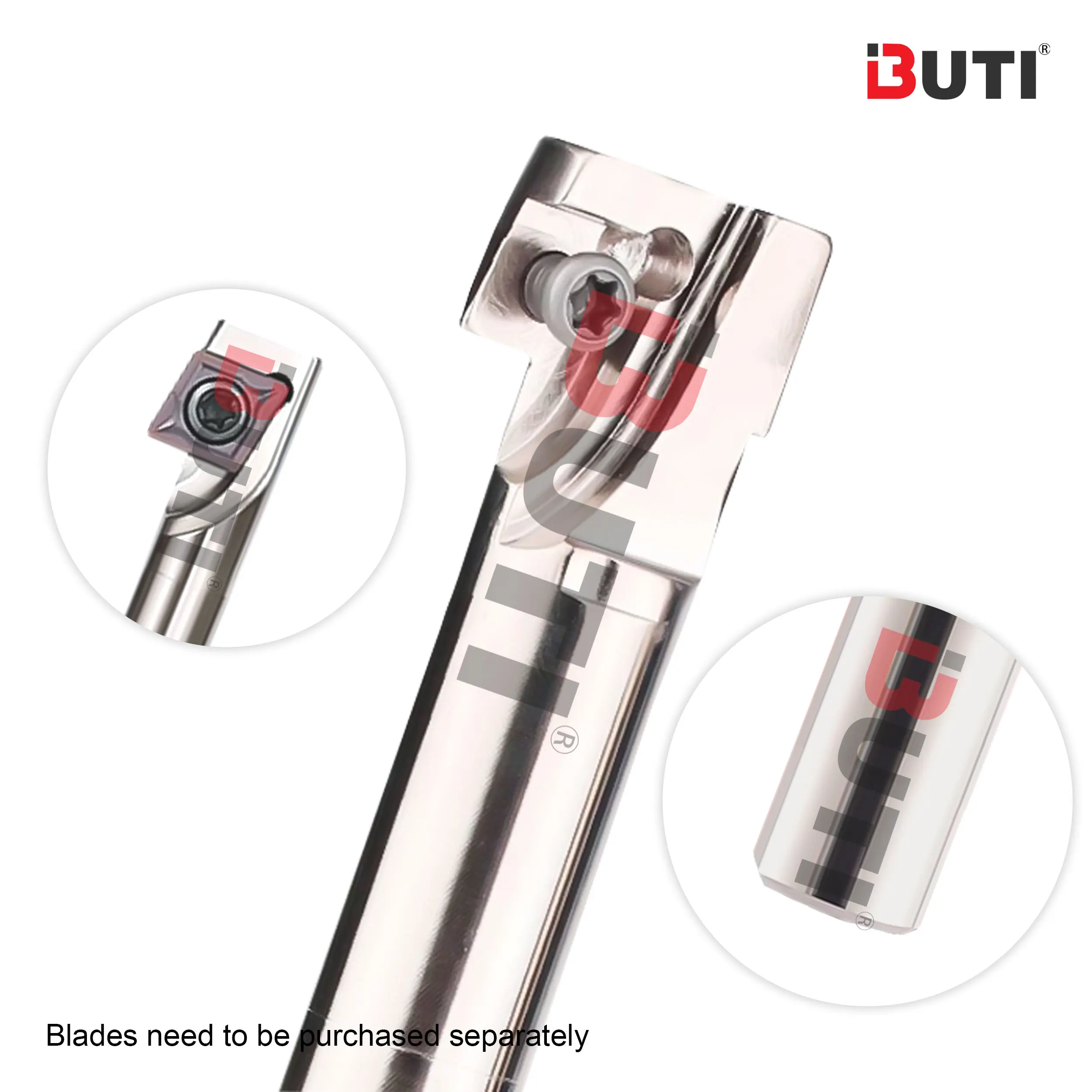 Reverse Countersunk Cutter M10-1810-C16 M24-4025-C25 180 Degree Straight Shank Countersunk Milling Cutter Rod CCMT Series Blades