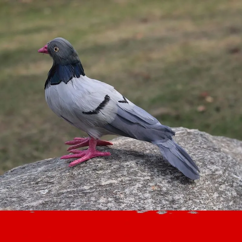 Simulation bird foam & feather gray dove bird about 30cm model ornaments home decoration gift y014