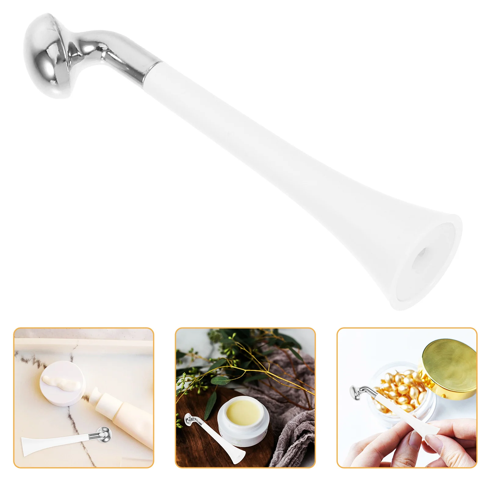 

Eye Cream Import Replacement Head Applicator Care Beauty Massager Spare Part Stick Tool Metal Instrument