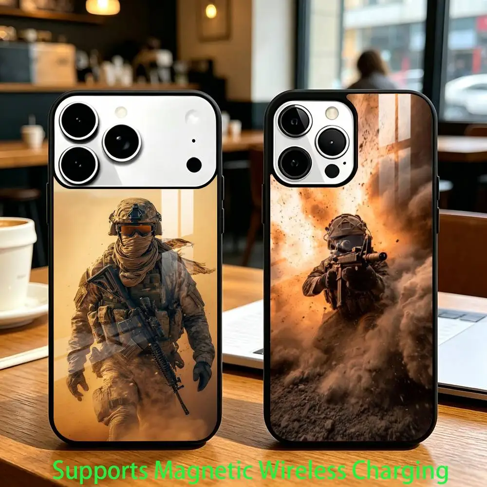 

Game special forces Phone Case For iPhone17,16,15,14,13,12,11 Plus,Pro Compatible with magnetic wireless charging