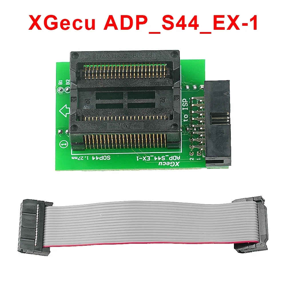 

XGecu ADP_S44_EX-1/SOP44 For PSOP44/SOP44/SOIC44 ICs 1.27mm Special Adapter Adaptor Only Use On T48 (TL866-3G) Programmer