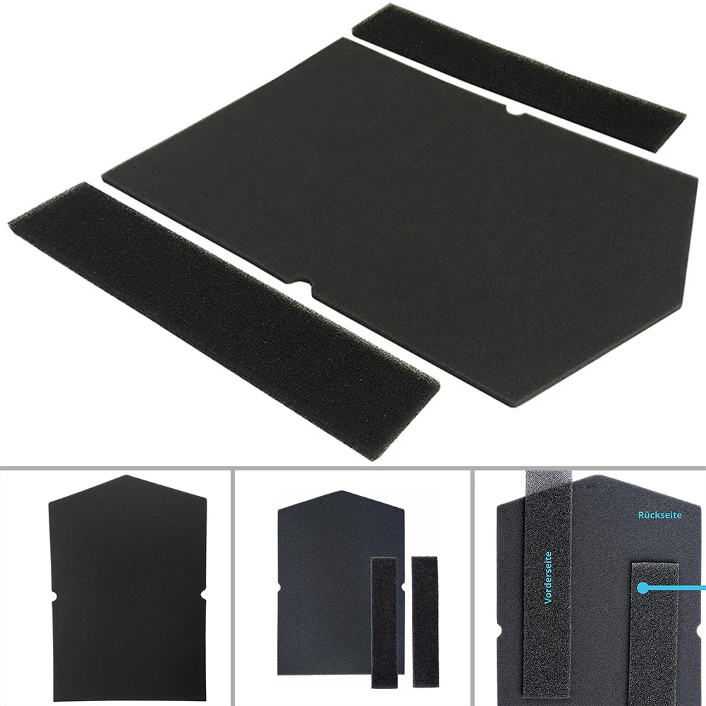 Practical Filter Set Sponge Filter 9688380 9688381 6057930 Accessories Cleaning Tool For Miele Heat Pump Dryer