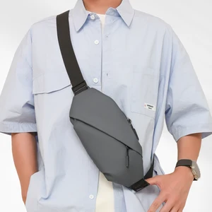 Fashionable Men's Chest Bag with Adjustable Shoulder Straps, Suitable for Sports, Mountaineering, Daily Life and Other Scenarios