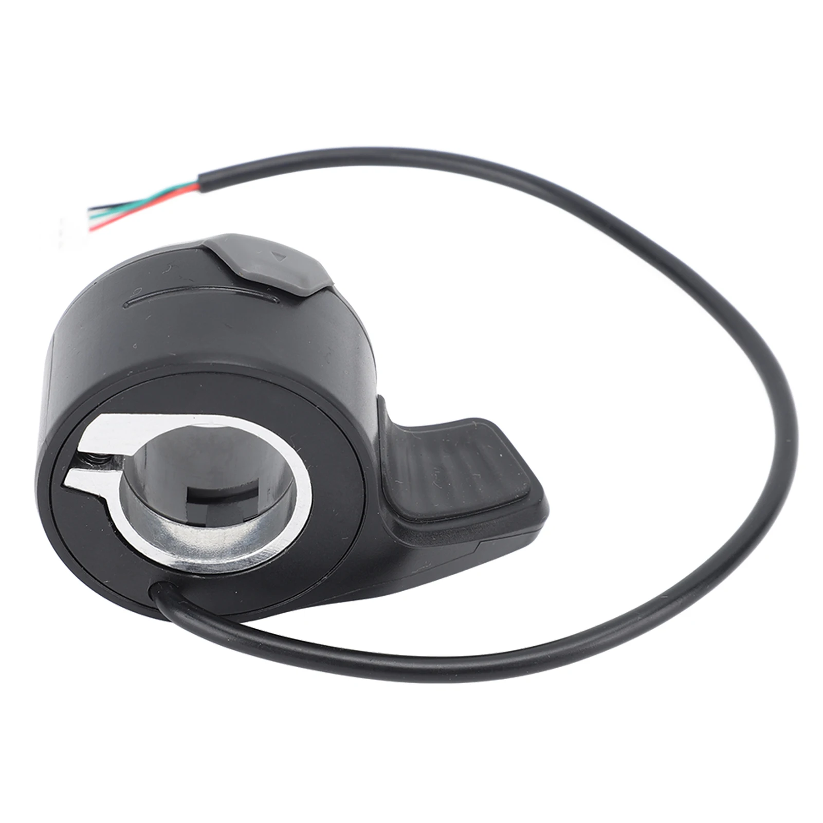 Elektrische scooter duimgashendel met verhoogde strepen, zwart, flexibele duimgashendel voor NIU KQi2 KQi3 accessoires
