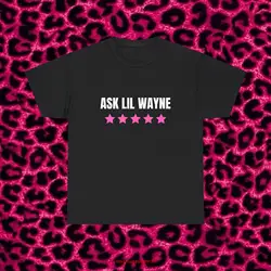 Ask lil wayne nicki minaj 5star graphic tee pink Friday 2 concerT T Shirt barbz Queen of Rap long or short sleeves