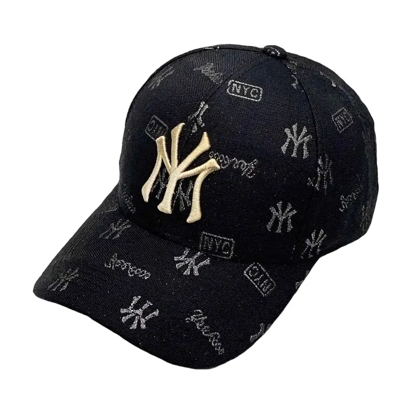 Baseball Cap Snapback Hat Sun Hat Spring Autumn Baseball Cap Sport Cap NY Letter Cap Hip Hop Fitted Cap Hats For Men Women