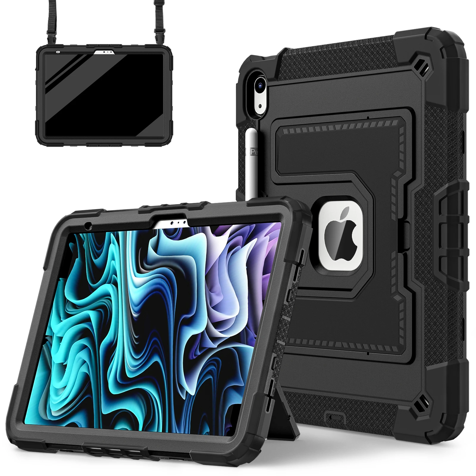 Tablet Protective Case C5 Models Are Suitable for iPad A16 11Th (2025)/Ipad 10Th 10.9 (2022) with Stand 10 Colors Available