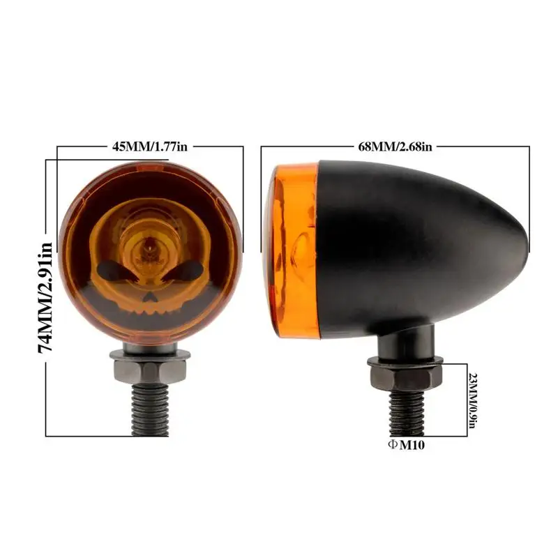 

Указатель поворота мотоцикла 12 В — янтарные передние и задние индикаторные лампы для скутера