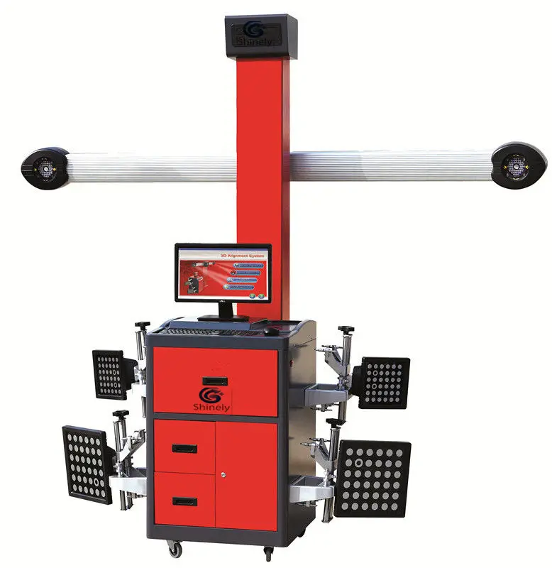 High Accuracy portable wheel aligner 3D car alignment vehicle aligner machine for car