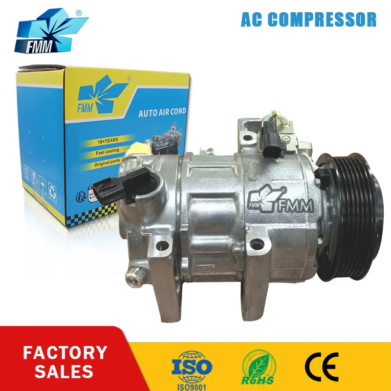 

FMM AC Compressor For Ford Mustang 5.0l JR3Z-19703-A JR3Z19703A KR3Z-19V649-A 2007 2008 2009 12V 5PK