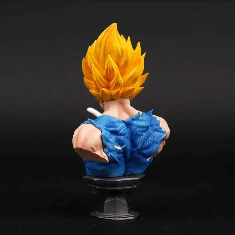 Dragon Ball Figures GK Majin Vegeta Action Figures Super Saiyan Vegeta Anime 16cm Model Collection Toys Birthday Decoration Gift