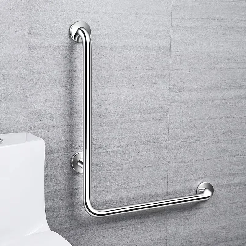 Stainless Steel Bathroom Grab Rails Toilet Bath Handicap Safety Handrail for Elderly Easy-to-Use Bathroom Handle