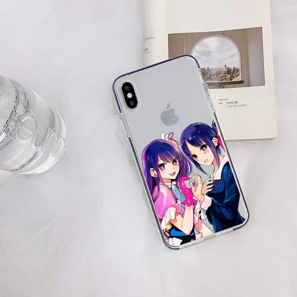 Oshi no Ko Phone Case For iPhone 15 14 13 12 11 Pro Max XS X XR SE 2020 6 7 8 Plus Mini Protective Cover