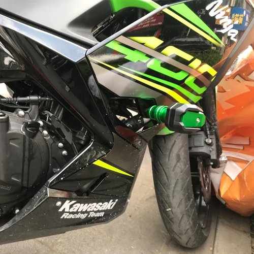 Imagen 2 del producto Marco de protección contra caídas para motocicleta, Protector de carenado deslizante, Protector de almohadilla de choque apto para NINJA400 NINJA 400 Z400 2018-2023