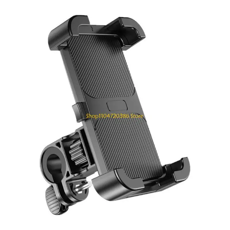 

K0EA Quick Install Bike Handlebar Phone Mount With Anti Slip Silicone For Motorcycles Scooters And All Smartphones Up To 7.2