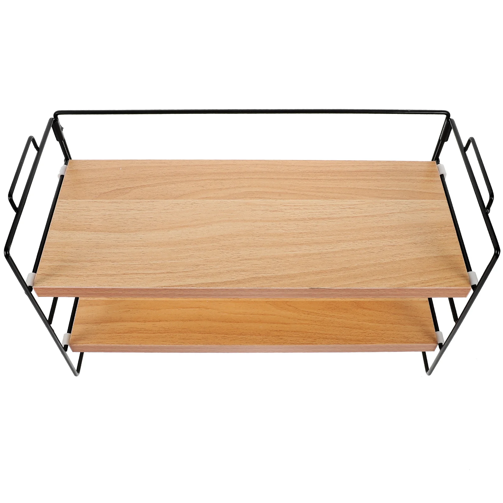 

Double Shelf Makeup Shelves Holder Vanity Organizer Countertop Organizers