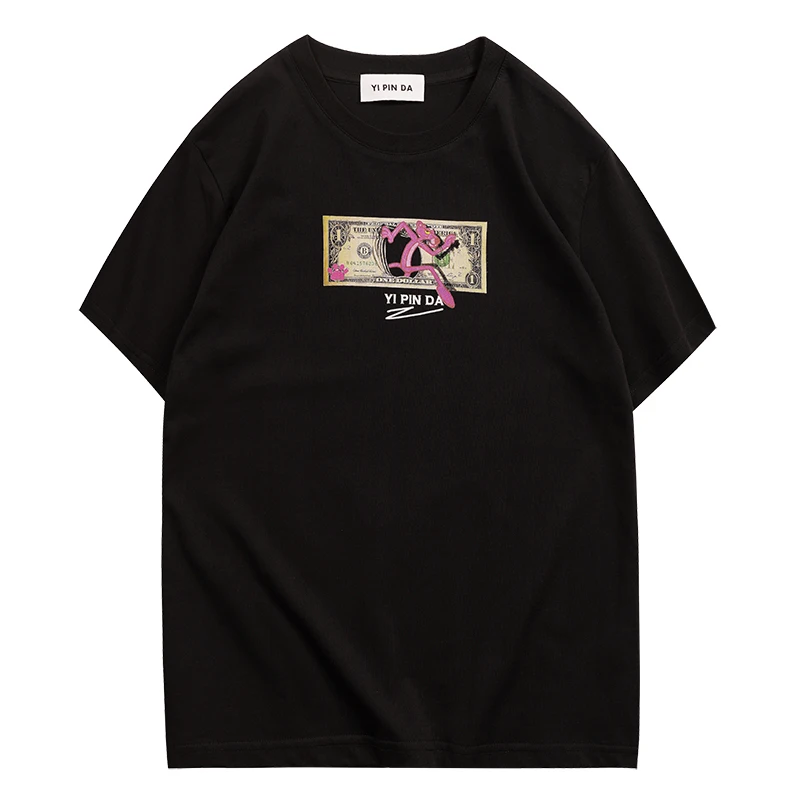 

Мужская хлопковая футболка Kornit High Street Creative Print с прямым принтом, модная уличная одежда, летняя футболка
