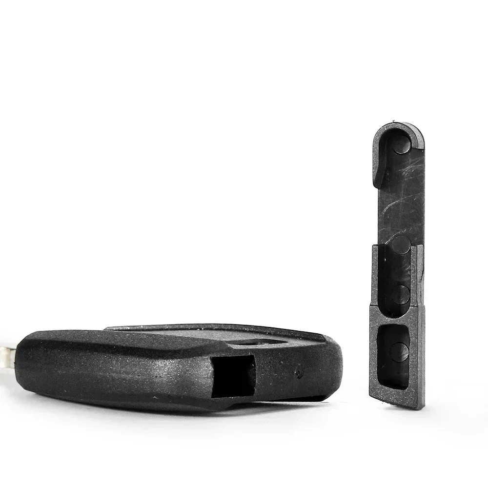 KEYYOU-Substituição Transponder Car Key Case Shell, Lâmina Uncut, Fiat 500, Ducato SIP22, 10pcs
