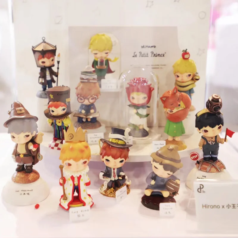 Genuine Hirono×Le Petit Prince Series Blind Box Cute Aviator Anime Figures Collectible Model Toys Surprise Mysterious Box Gift