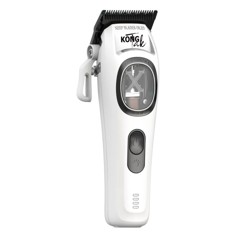 

G44 Professional Hair Clipper with Digital Vector Motor Up to 12000 SPM and DLC Blade in Black for Precision Cutting