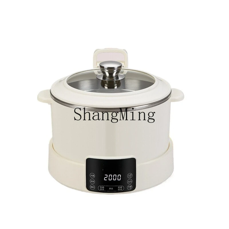 

ZYY Multifunctional Cooking Pot Split Household 5L Electric Hot Pot Cooking Stew