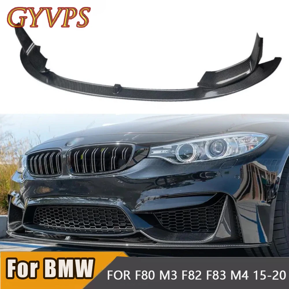 

Carbon Fiber Front Bumper Lip Spoiler For BMW F80 M3 F82 F83 M4 2015-2020 MP Style Front Lower Bumper Lip