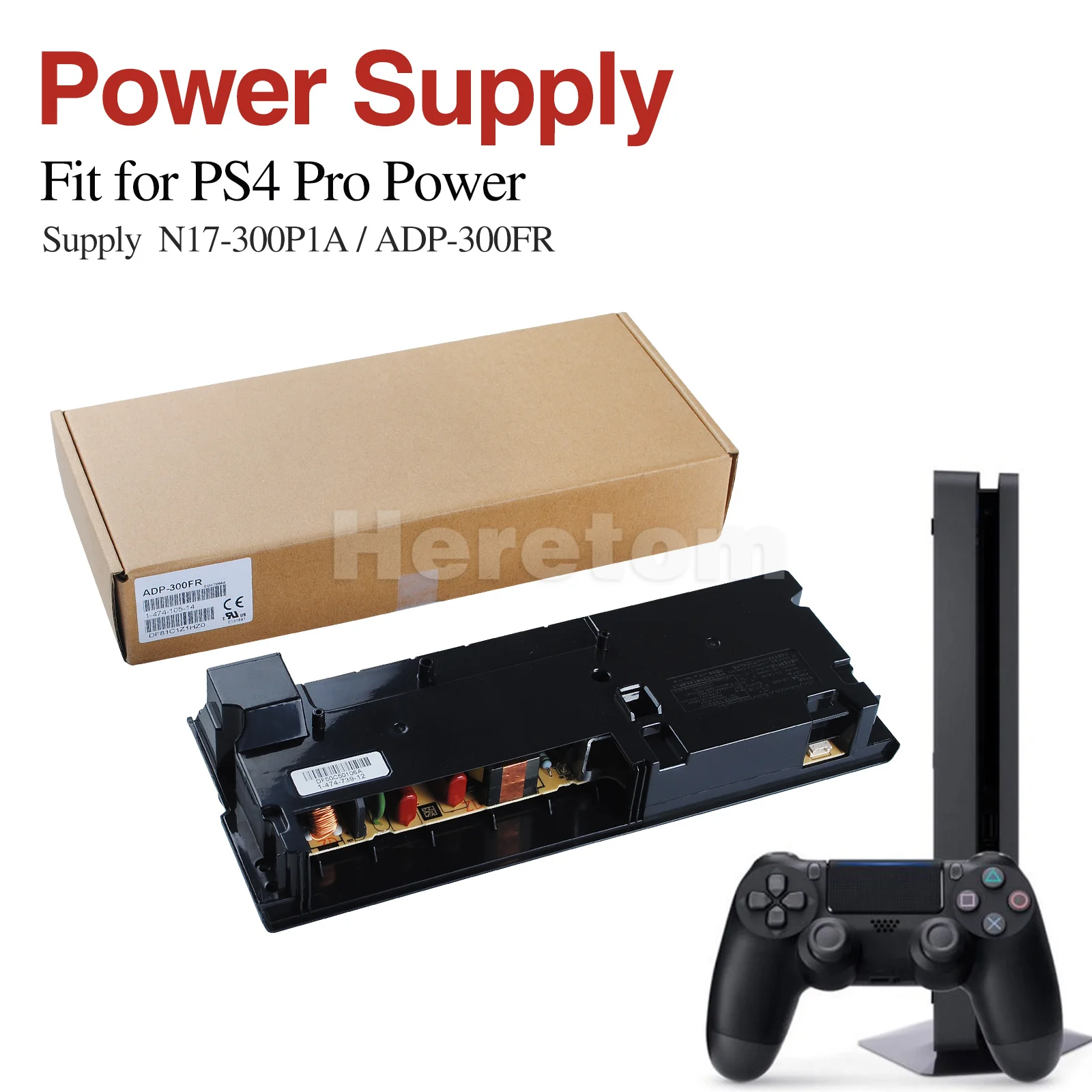 

NEW Power Supply Adapter for Sony PlayStation PS4 4 Pro N17-300P1A ADP-300FR CUH-7215B