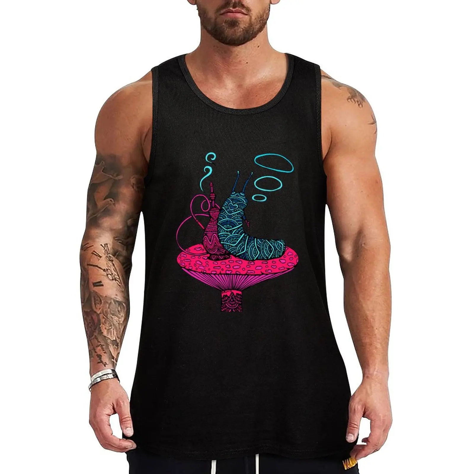 

Hookah Smoking Caterpillar V.6.0 Tank Top sleeveless jackets sports suits Men gym sportswear