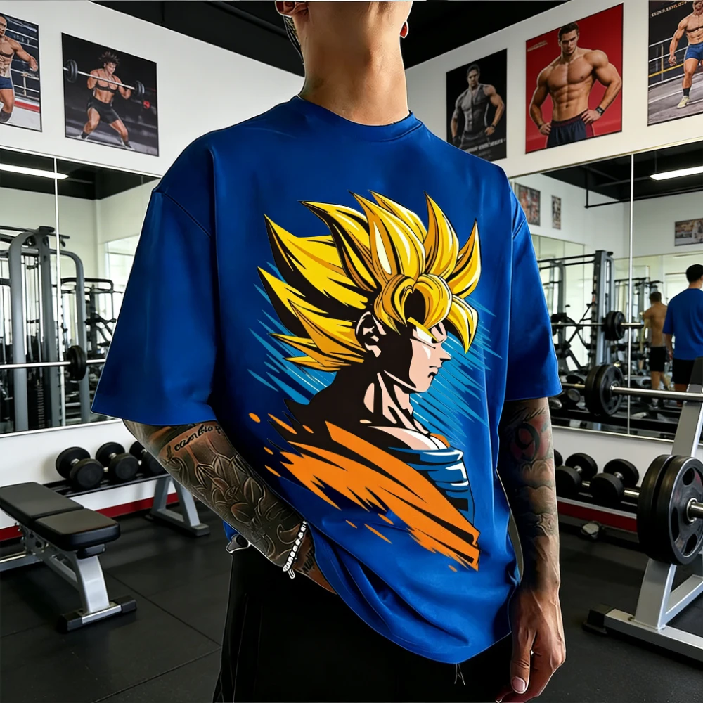 2026 Sommer Bestseller Dragon Ball Anime Muster Familien-Eltern-Kind T-Shirts Hochwertige Casual Tops Harajuku Streetwear Tees