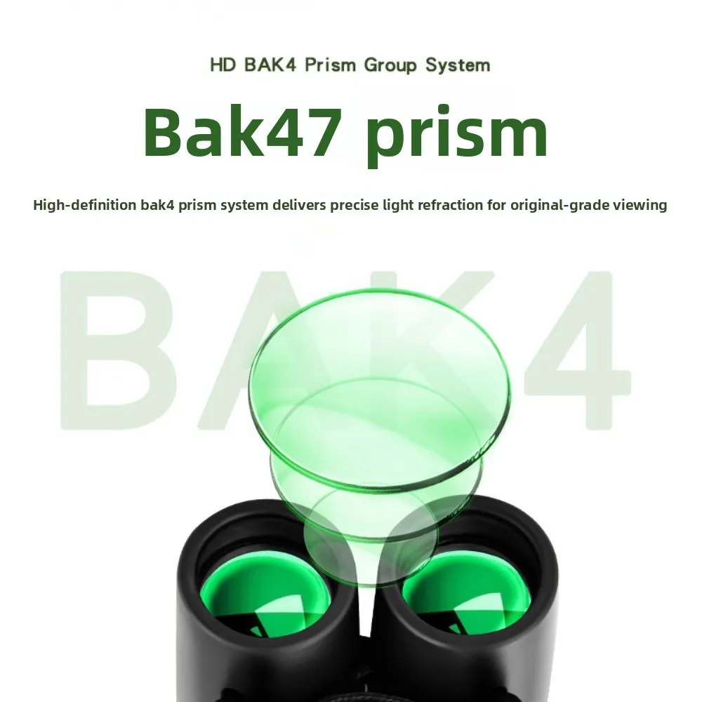 

30x60 HD Zoom Binoculars Night Vision High-definition Portable Binocular Telescope Long-Distance Vision Focusing Knob