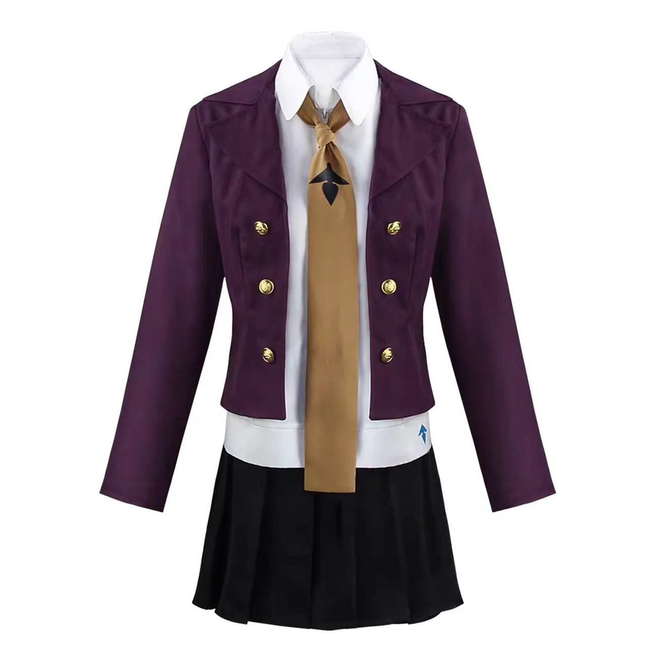 

Игра Cos Kirigiri Kyoko Косплей Костюм Партия Униформа Полный комплект Женский костюм