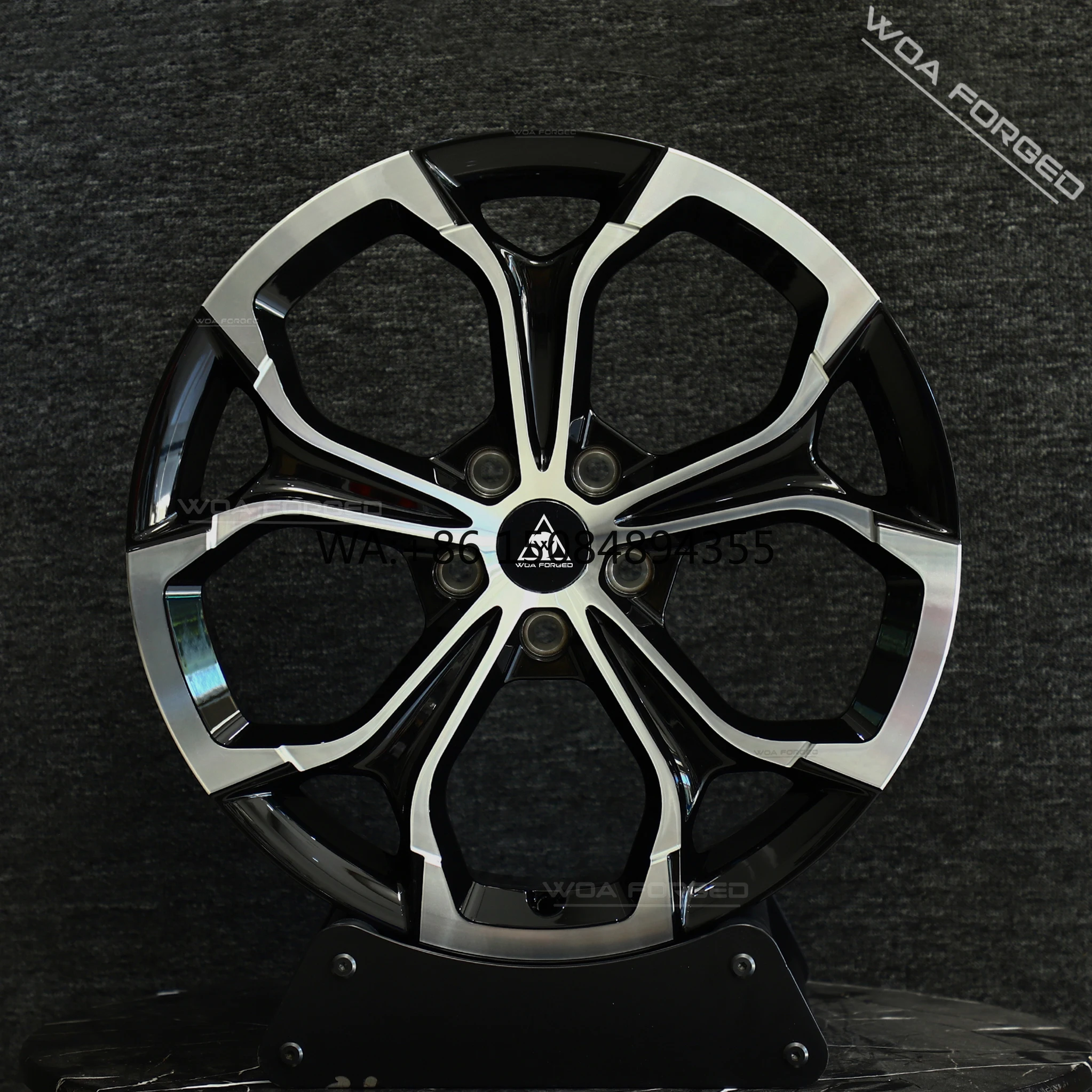 

High Quality Forged Aluminum Sport Passenger Car Wheels Lightweight with 98mm PCD 35mm-40mm Spokes 25mm-30mm-40mm ET 100mm PCD