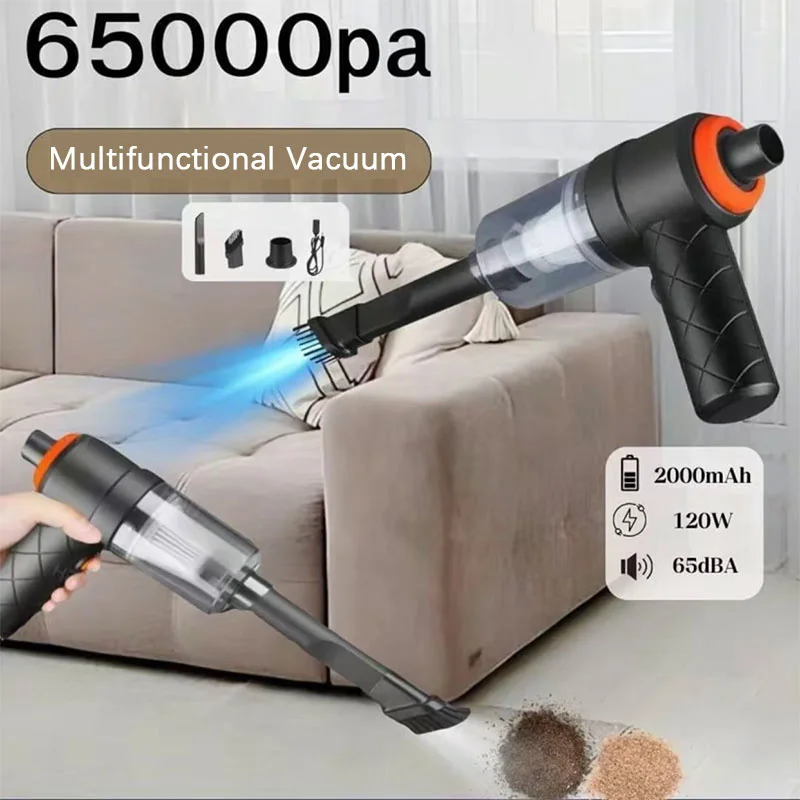 Compact Cordless Vacuum Cleaner 1 Set Multifunctional Vacuum Cleaner Car Vacuum Handheld Vacuum Cleaner