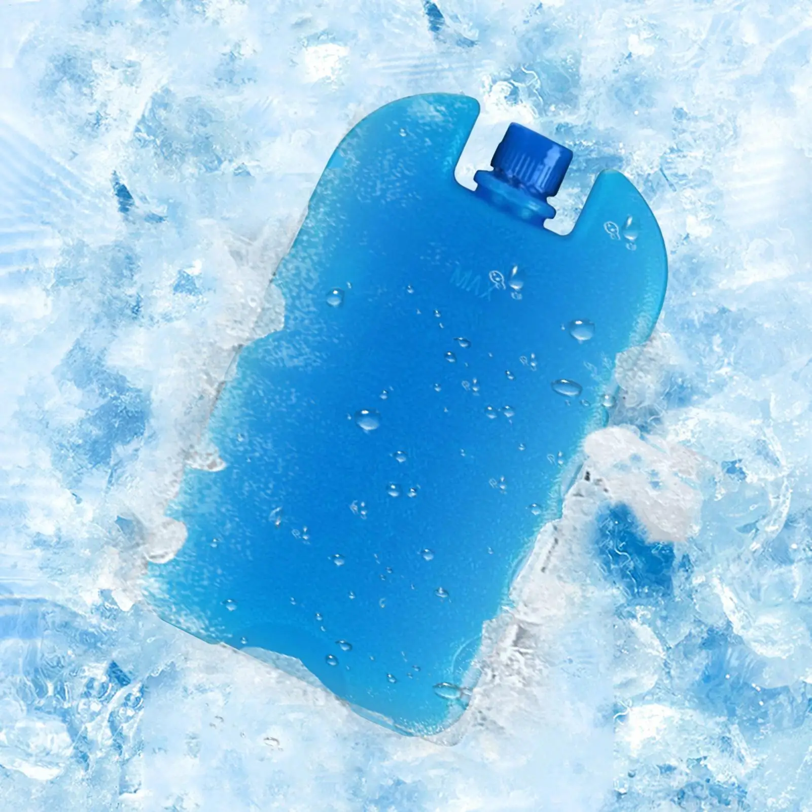 300ml Air Cooler Ice Packs Reusable Cooler Ice Blocks for Lunch Box Food Storage Office Bedroom Living Room Camping