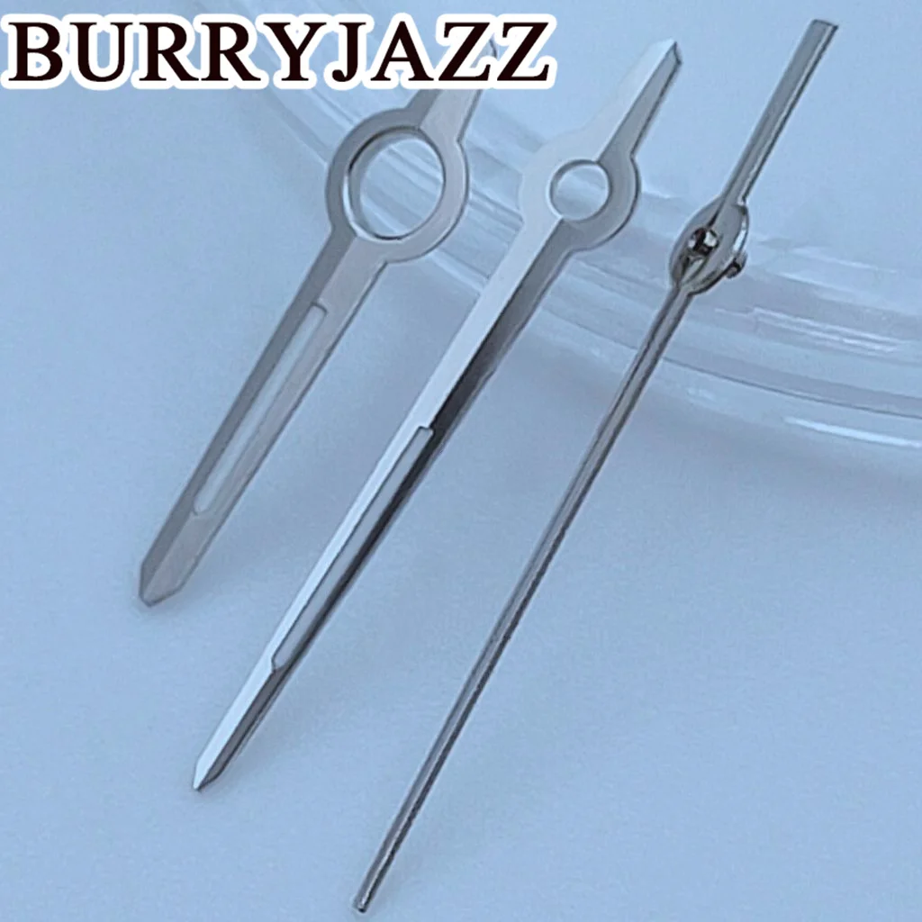 BURRYJAZZ NH35 NH36 NH38 7S26 7S36 4R35 4R36 Watch Hands Silver Gold Hands Green Luminous