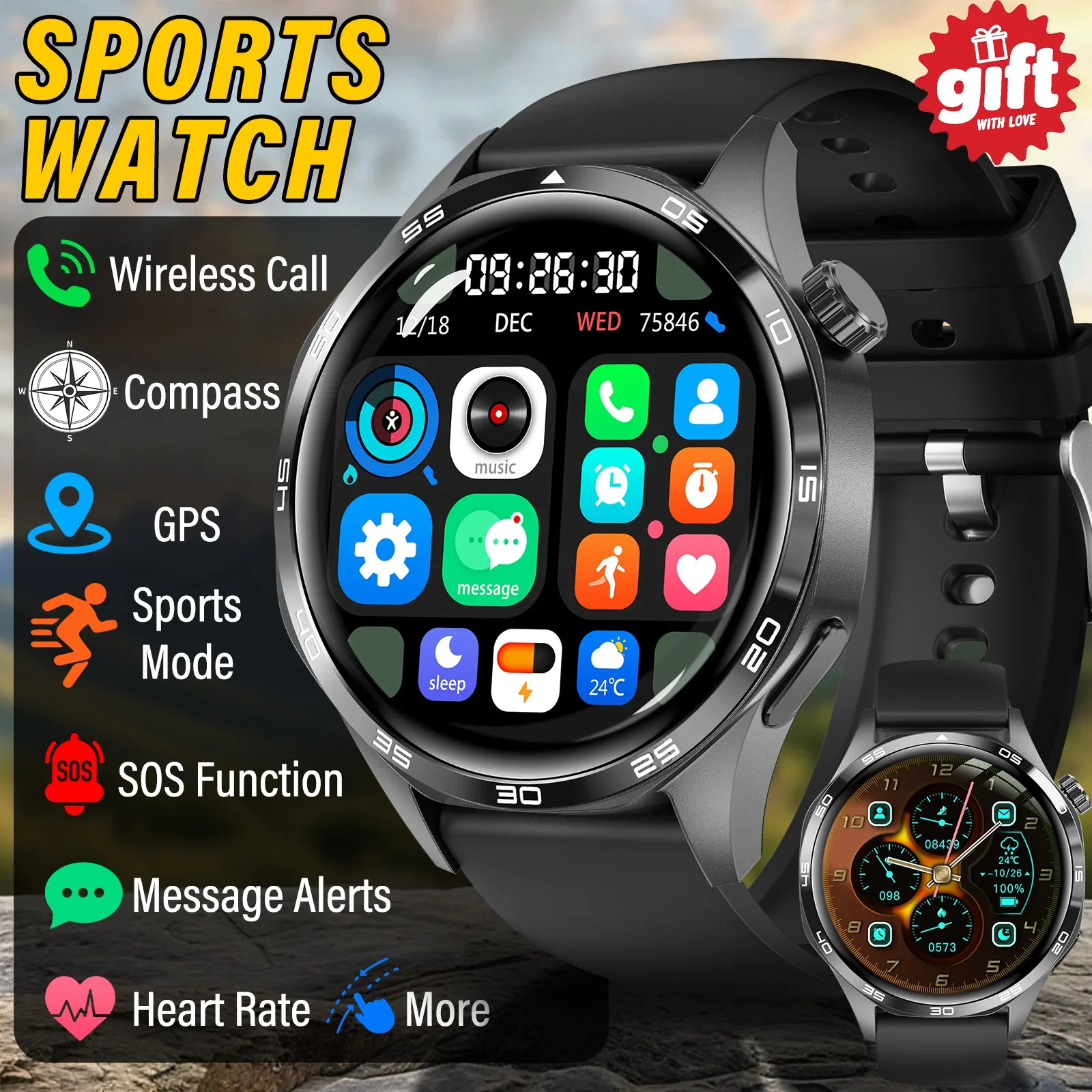 Men Smart Watch 1.53