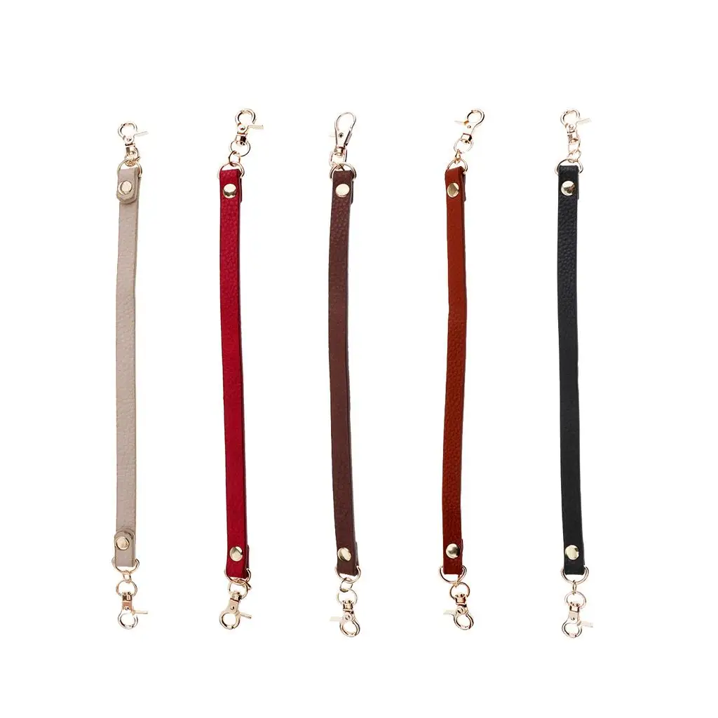 Artificial Leather Shoulder Strap Replacement Bag Repair Accessories, Long, Multicolor to Chose