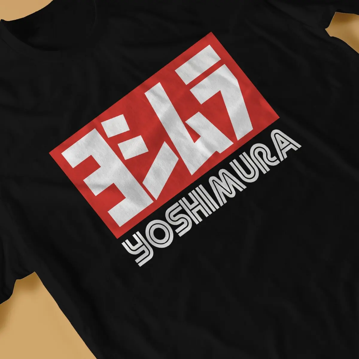 Motorcycle Polyester TShirt for Men Yoshimura Humor Summer Tee T Shirt High Quality Trendy