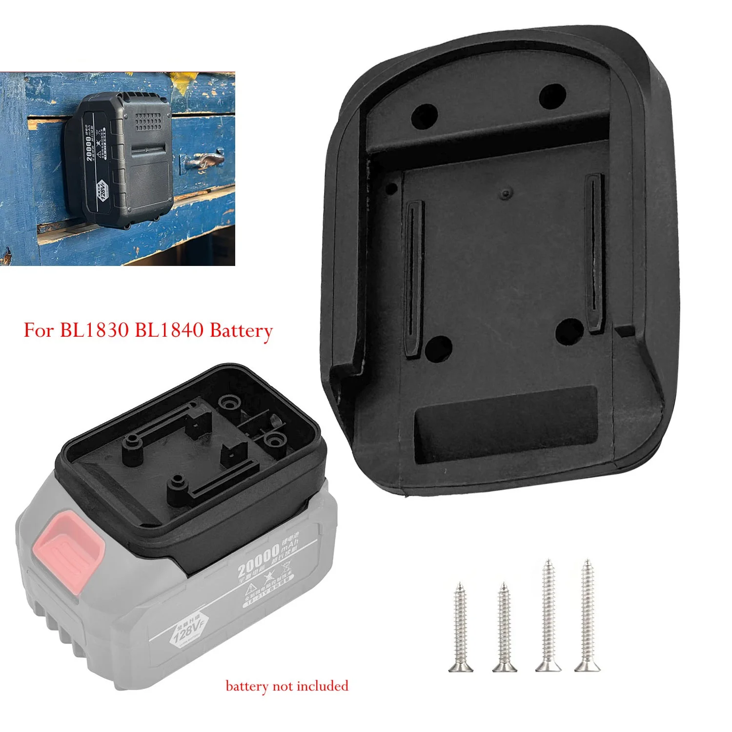 

Battery Adapter Holder Fixing Frame For Dayi For A3/2106 For BL1830 BL1430 Lithium Battery Holder Power Tools