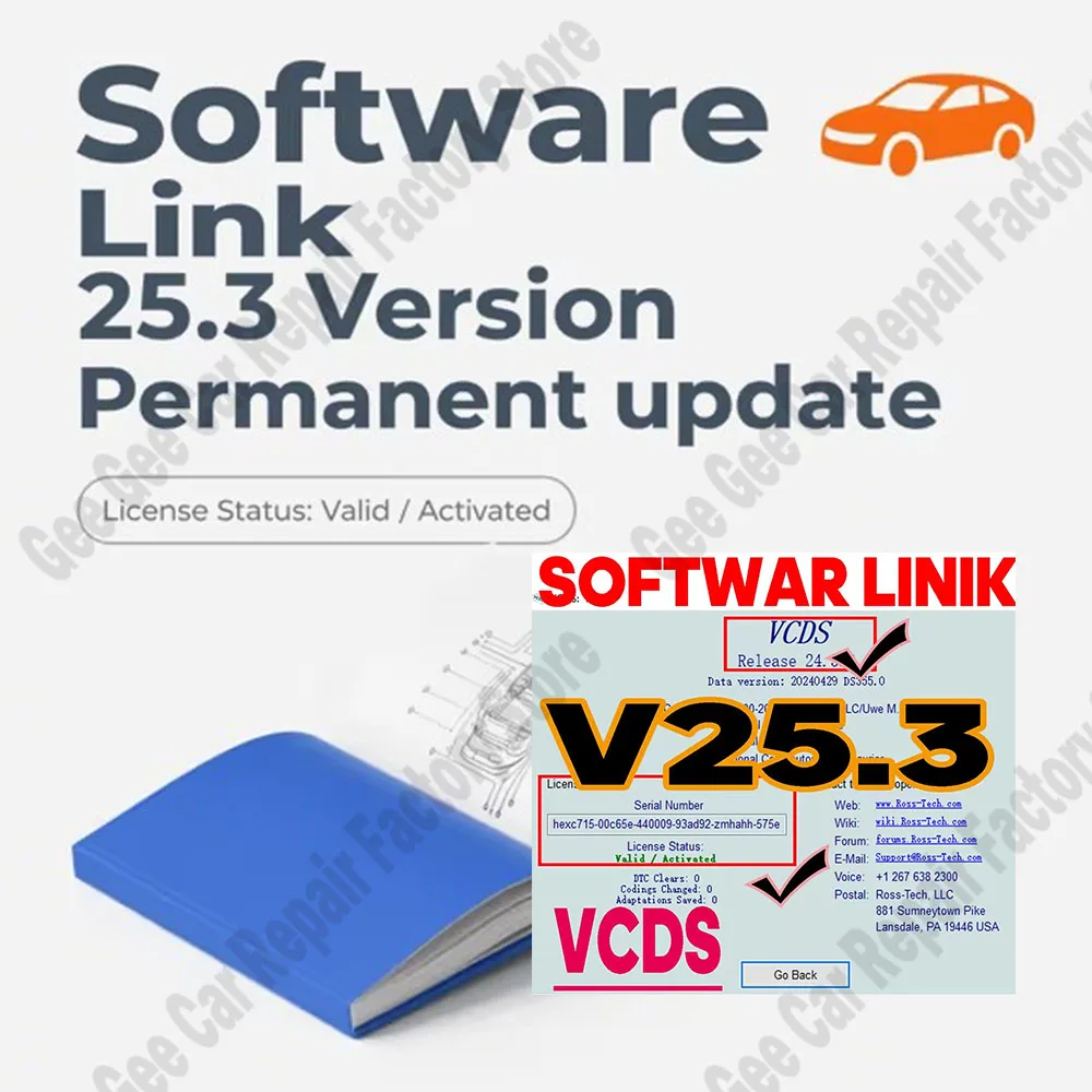 

Hot UPDATE SOFTWARE VAG COM VCDS OBD2 Scanner HEX V2 USB Interface For European model Unlimited VINs Atmega162 Multilingual Tool