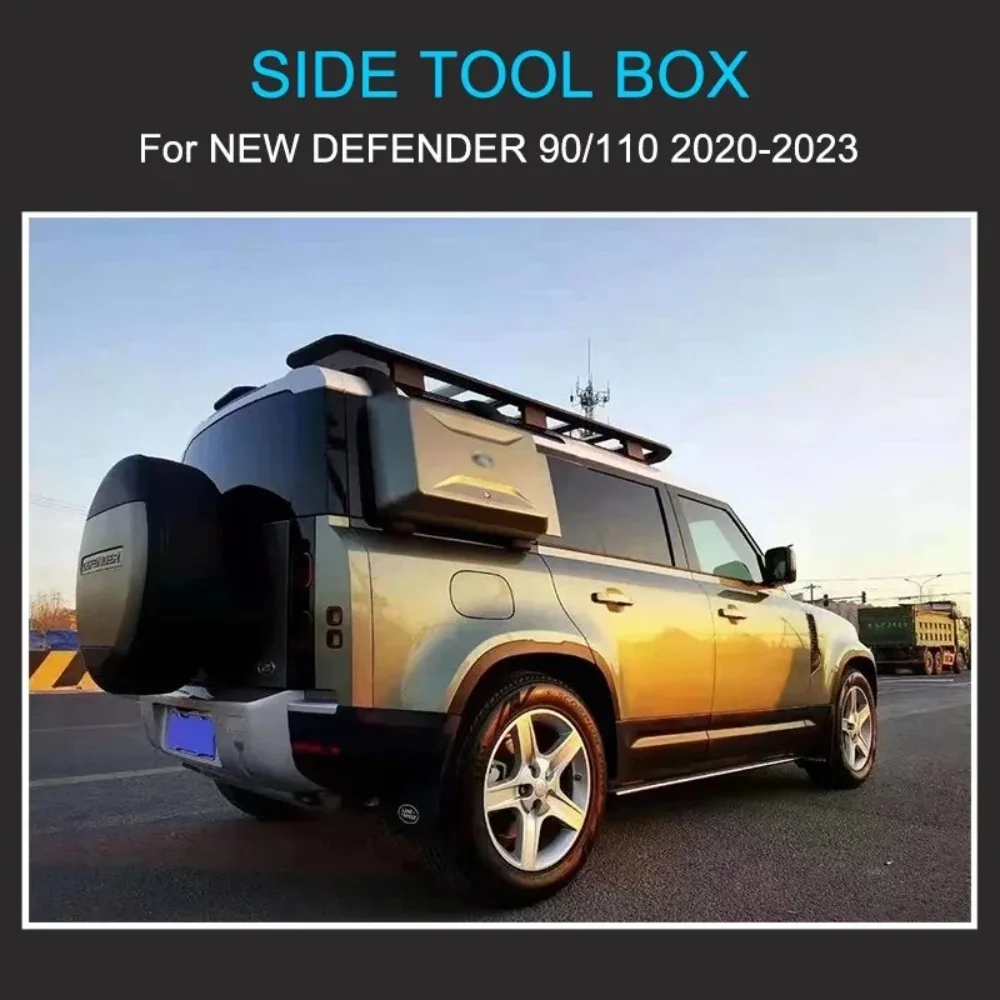 Side Booklet Land Rover Defender 90 110 2020-2024 Side Tool Kit High Quality Exterior Modification Upgrade Accessories