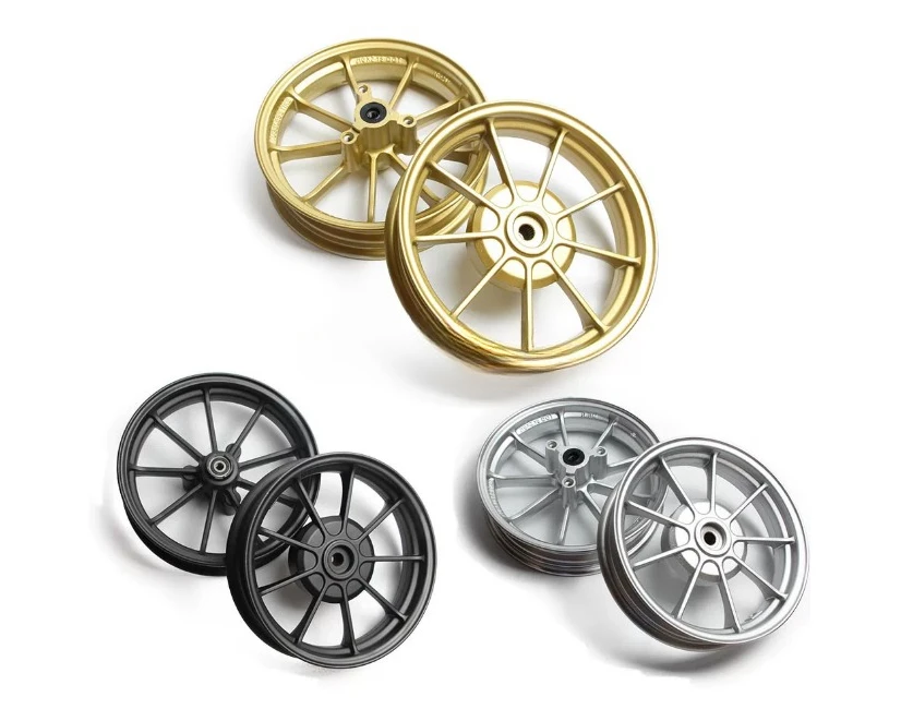 Nine-Jaw Disc Brake Rim for 18 28 24 54 56 ZX34 ZX35 Applicable, Front Rear Wheel Hub RPM Ring for Motorcycle Scooter and Bike