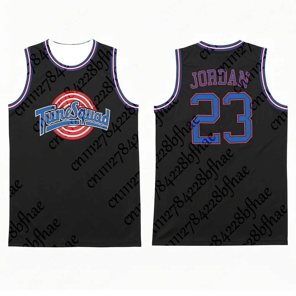Space Jam Tune Squad Movie Basketball Jersey Retro Breathable Quick-Dry Men's And Women's Athletic Sport Tank Top for Children